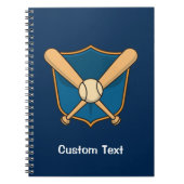 Carnet Bouclier de baseball (Devant)