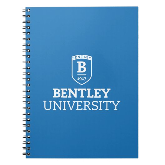 Carnet Bouclier de l'Université Bentley (Devant)