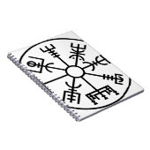 Carnet bouclier Odin des norses de symbole de Viking de (Côté Droit)