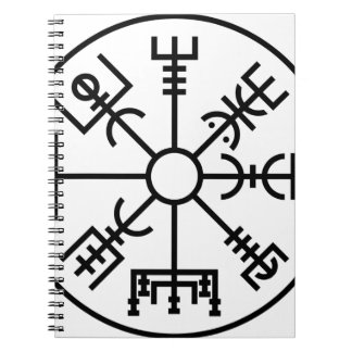 Carnet bouclier Odin des norses de symbole de Viking de