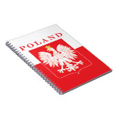 Carnet Bouclier rouge aigle polonais (Côté Droit)
