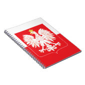 Carnet Bouclier rouge de l'aigle polonais (Côté Droit)