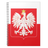 Carnet Bouclier rouge de l'aigle polonais (Devant)