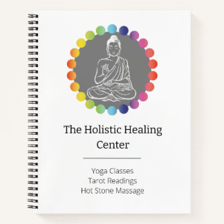 Carnet Bouddha Arc-en-ciel Chakras Yoga métaphysique spir