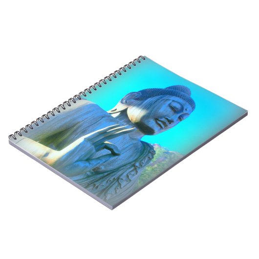 Carnet bouddha bleu (Côté gauche)