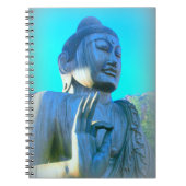 Carnet bouddha bleu (Devant)