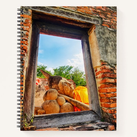 Carnet Bouddha couché, Ayutthaya (Devant)