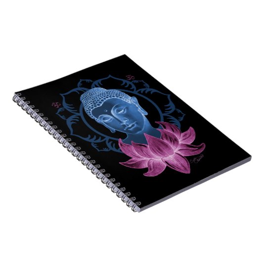 Carnet Bouddha et Lotus (Côté Droit)