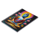 Carnet Bouddha - Pleine conscience en fleurs (Côté gauche)