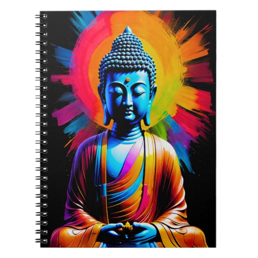 Carnet Bouddha - Rayons de Tranquillité (Devant)