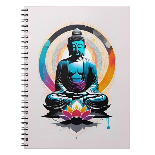 Carnet Bouddha Zen Art (Devant)