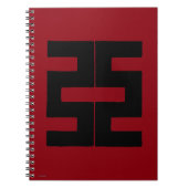 Carnet Bouddhisme : Double hache (Devant)