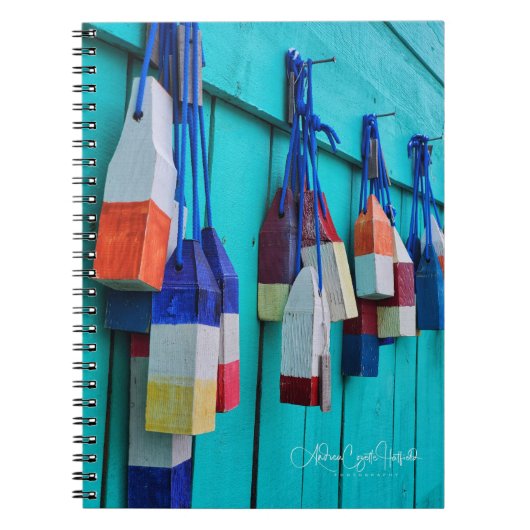 Carnet Bouées Colorées (Devant)