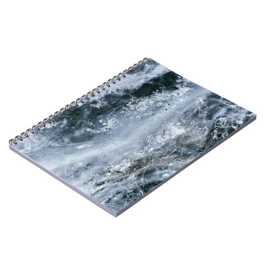 Carnet Bouffée d'eau sur arrière - plan blanc (Côté gauche)