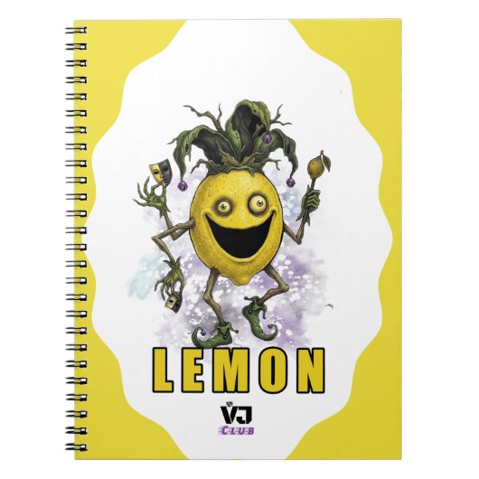 Carnet Bouffon du Vide Ami Citron  (Devant)