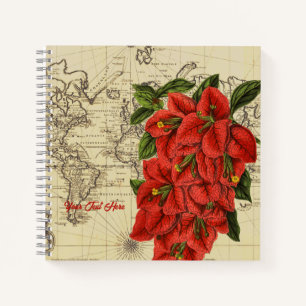 Carnet Bougainvillea de l'aventurier