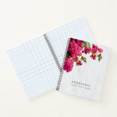 Carnet Bougainvilliers Floral Méditerranée Grecque (Intérieur)