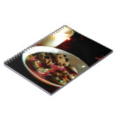 Carnet Bougie de biscuit de Noël (Côté gauche)