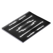 Carnet Bougies blanches (Côté gauche)