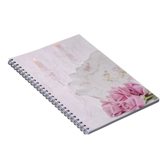 Carnet Bougies et Roses (Côté Droit)