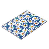 Carnet Bougies printanières : motif floral tendance. (Côté gauche)