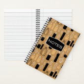 Carnet Bougies rétros et cristaux (À l'intérieur)