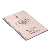 Carnet Bougies Rose pour Lustre (Côté Droit)
