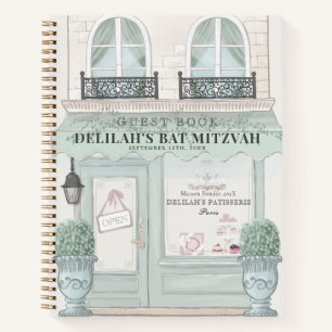 Carnet Boulangerie Française Patisserie Gr Bat mitzvah Li