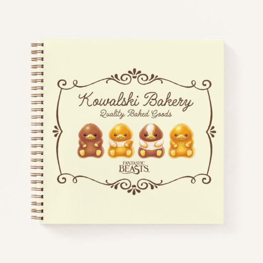 Carnet Boulangerie Kowalski - Bichons pour bébés (Devant)