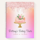 Carnet Boulangerie Restauration Pâtisserie Chef Rose Part (Devant)