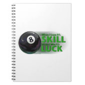 Carnet Boule 8 Perdre Compétence Gagner Chance (Devant)