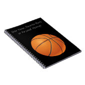 Carnet Boule de basket-ball, sport collectif (Côté Droit)