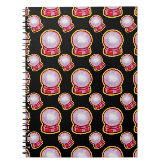 Carnet Boule de cristal pastel (Devant)