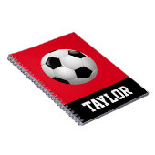 Carnet Boule de football personnalisée (Côté Droit)