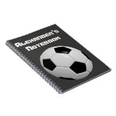 Carnet Boule de football Personnaliser (Côté Droit)