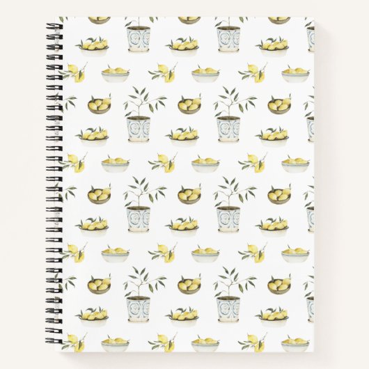 Carnet Boule de fruits de citrons d'été italienne (Devant)