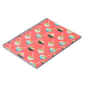 Carnet Boule de nouilles avec tofu, chaux et baguettes Co (Côté gauche)