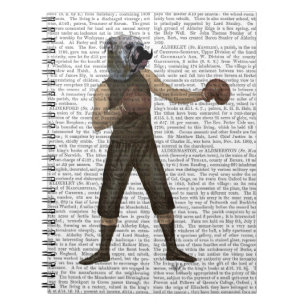 Carnet Bouledogue de boxe plein