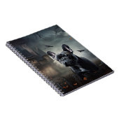 Carnet Bouledogue français Halloween Épouvantable (Côté Droit)