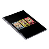 Carnet Bouledogue Français Trois Humeurs (Côté Droit)