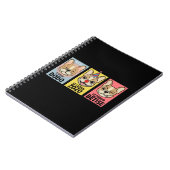 Carnet Bouledogue Français Trois Humeurs (Côté gauche)