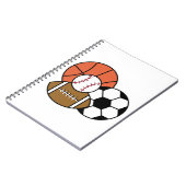 Carnet Boules de sport (Côté gauche)