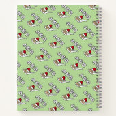 Carnet Boulette chinoise Dim Sum Père Noël ha de soupe à (Dos)