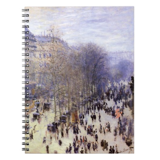 Carnet Boulevard des Capucines par Claude Monet, Beaux-ar (Devant)