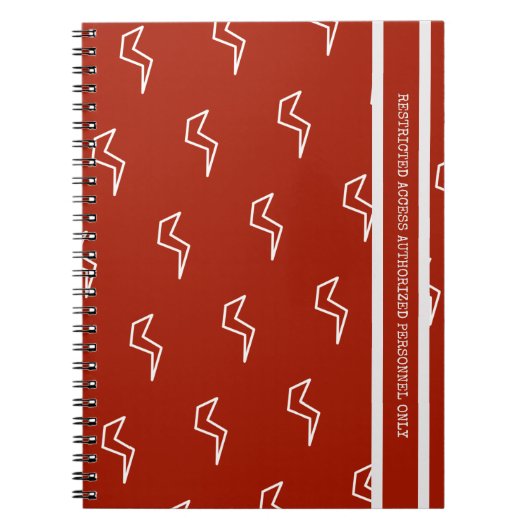 Carnet Boulon éclair à accès restreint électrique (Devant)