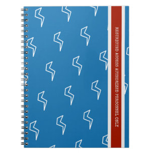 Carnet Boulon éclair à accès restreint électrique