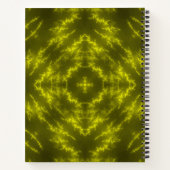 Carnet Boulons à tonnerre électrique au néon brillant (Dos)