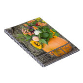 Carnet Bouquet de citrouilles d'automne (Côté Droit)