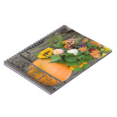 Carnet Bouquet de citrouilles d'automne (Côté gauche)