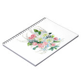 Carnet Bouquet de fleurs (Côté gauche)